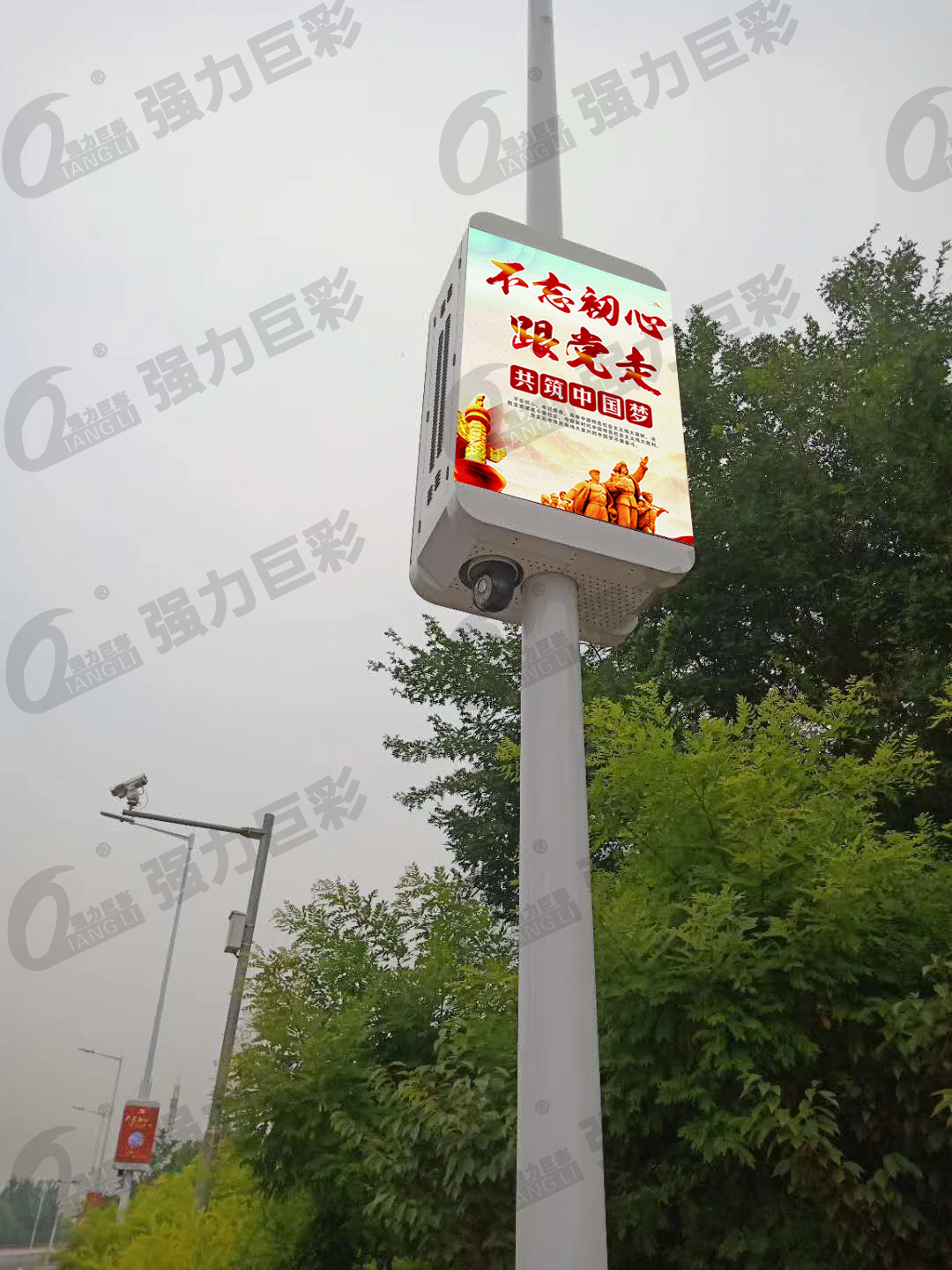 玉林中心生態(tài)城燈桿屏Q5 15套